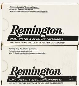 100 Rounds Of Remington UMC .38 SPL Ammunition