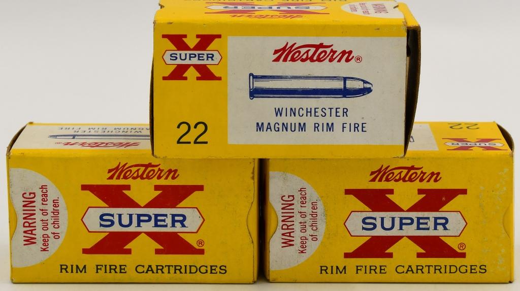 Approx 145 Rds Of Western Super-X .22 WMR Ammo