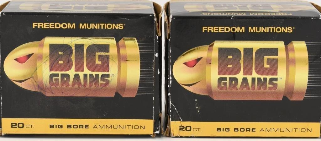 40 Ct Of Freedom Munitions .458 Socom Empty Brass