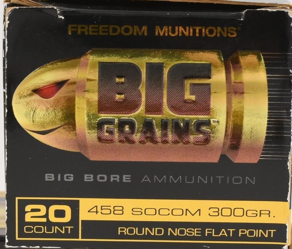 40 Ct Of Freedom Munitions .458 Socom Empty Brass