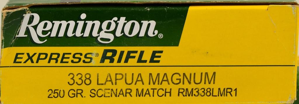 Lot of 40 Remington .338 Lapua Magnum Match Ammo