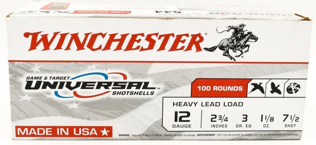 100 Rounds Of Winchester Heavy Load 12 Ga