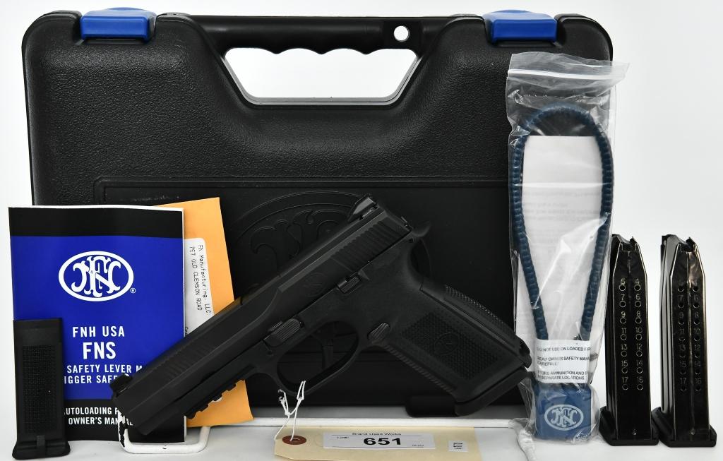 FN FNS-9L Longslide Semi Auto Pistol 9MM