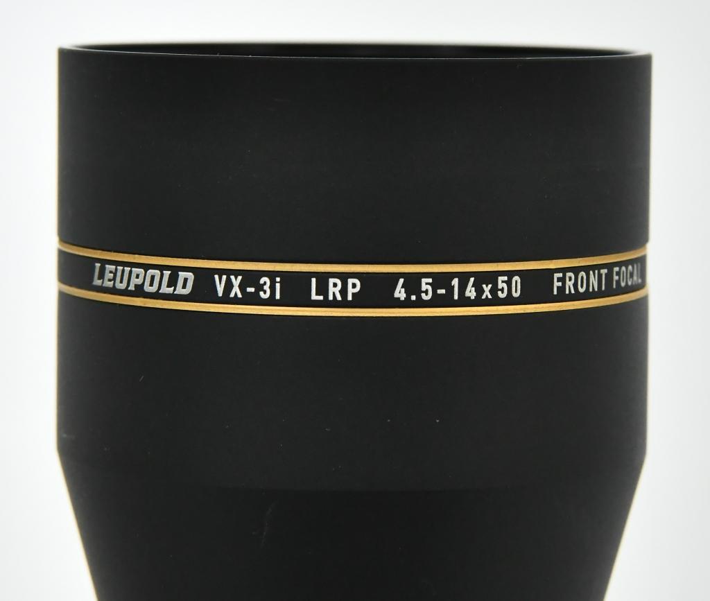 Leupold VX-3i LRP 4.5-14X50 Rifles scope w/covers