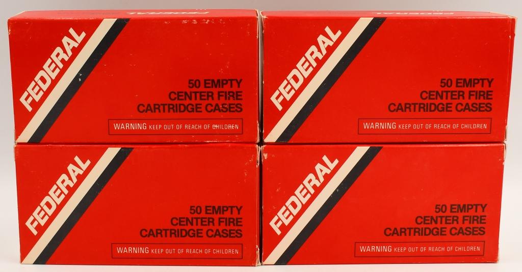 200 Count Of Federal .45 Colt Empty Brass Casings
