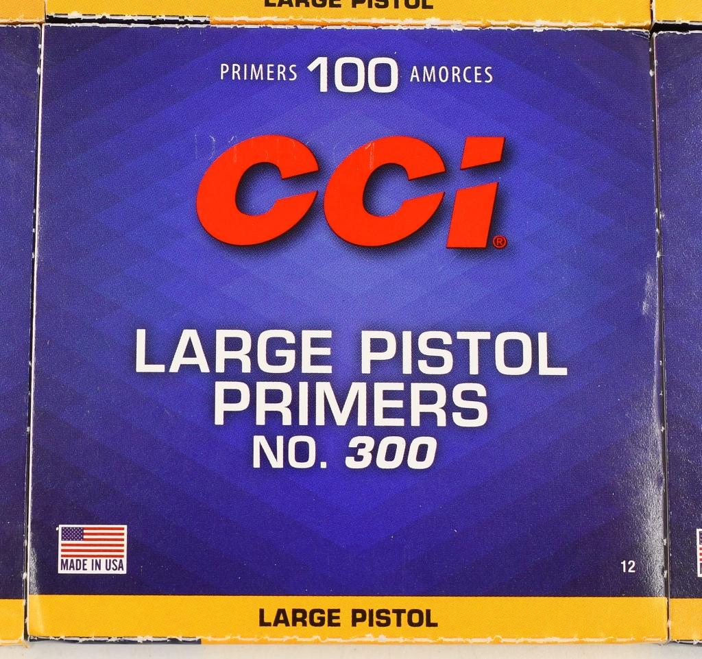 1200 Count Of CCI Large Pistol Primers #300
