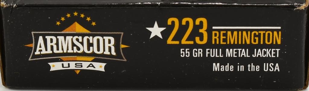 100 Rounds Of Armscor .223 Rem Ammunition