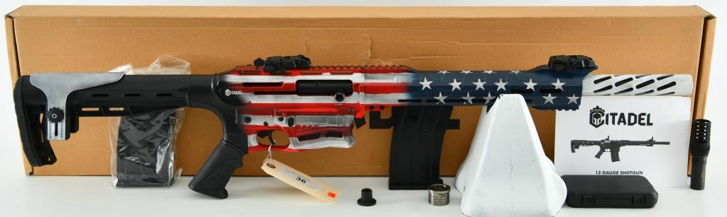 NEW Citadel Boss-25 American Flag Cerakote 12 Ga