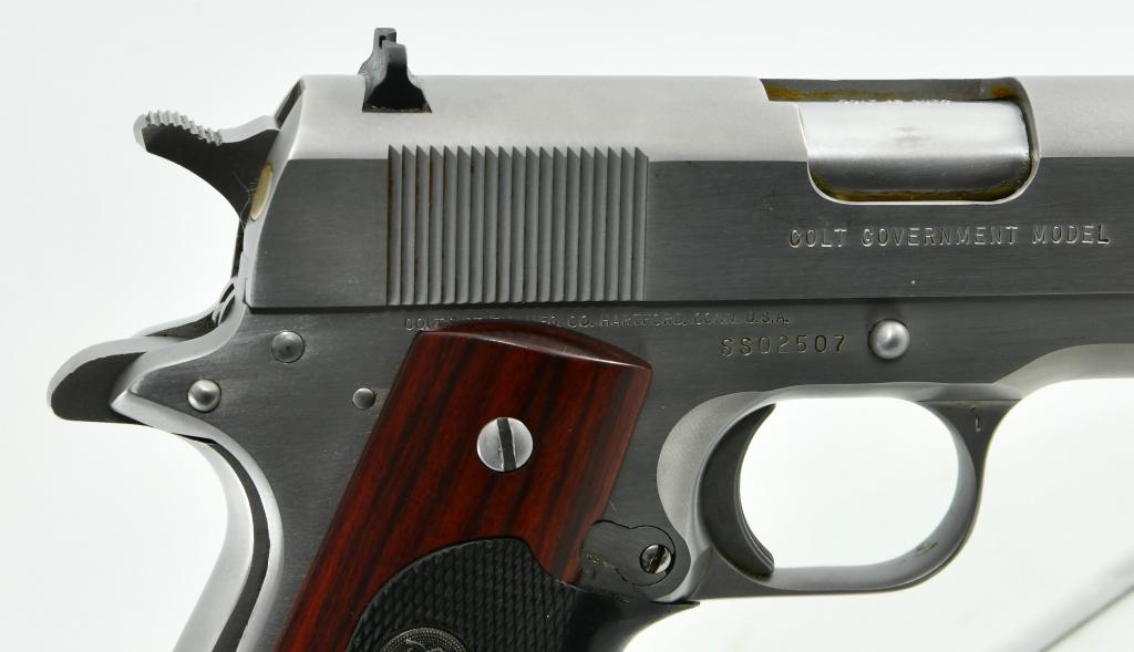 Mint Colt Government Stainless ACP MK IV 80 Series