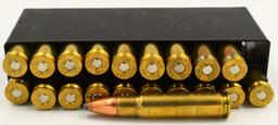 20 Rounds Of Hornady Custom .358 Win Ammunition
