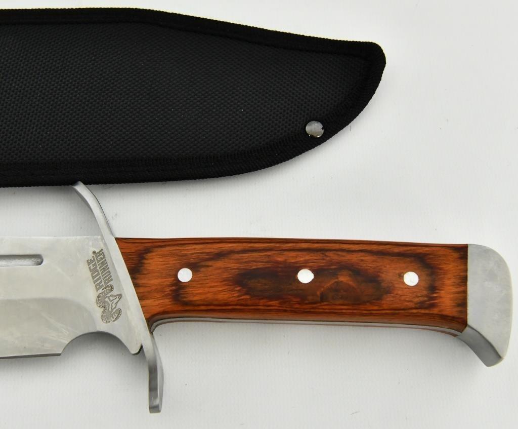 Ridge Runner Renegade Bowie Fixed Blade Knife