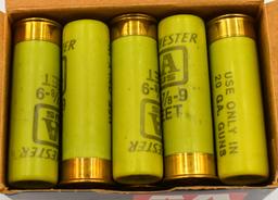 100 Rounds Of Winchester AA 20 Ga Shotshells