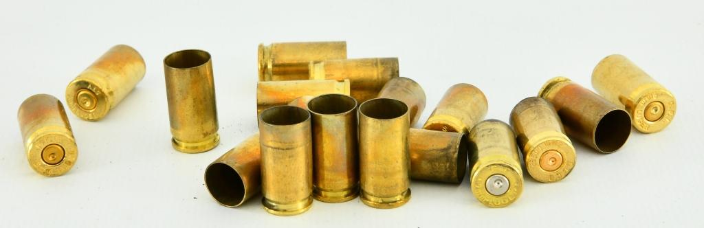 Approx 1100 Ct Of Once Fired Empty 9mm Casings