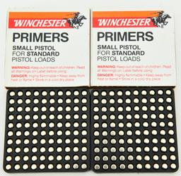 1000 Count Of Winchester Small Pistol Primers