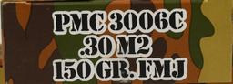 40 Rounds Of Military M2 PMC .30-06 Ammunition