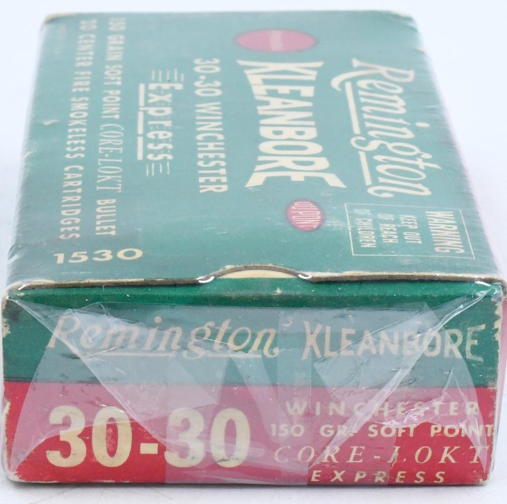 20 rds Remington 30-30 win ammo Collectible Box