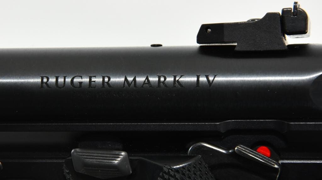 NEW Ruger Mark IV Target Semi Auto Pistol .22 LR