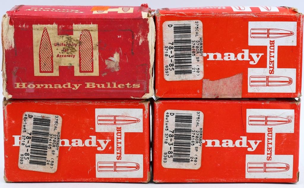 200 Count Of Hornady .375 Caliber Bullet Tips