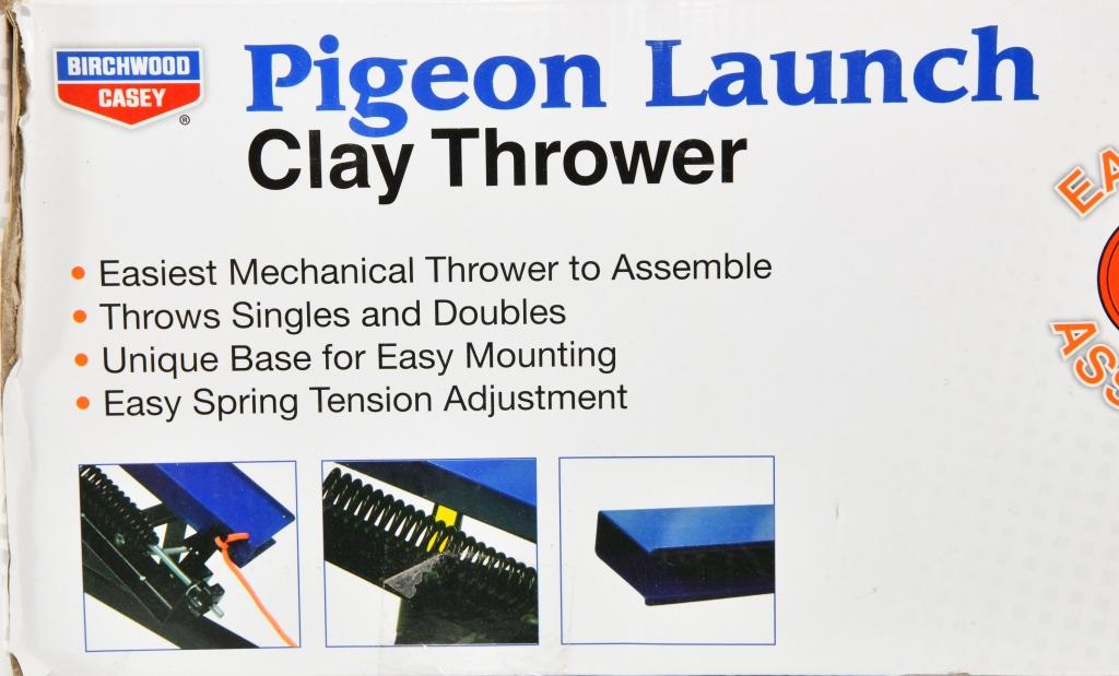 New In Box Birchwood Casey Clay Target Thrower