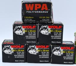 140 Rounds Of 7.62x39mm Ammunition