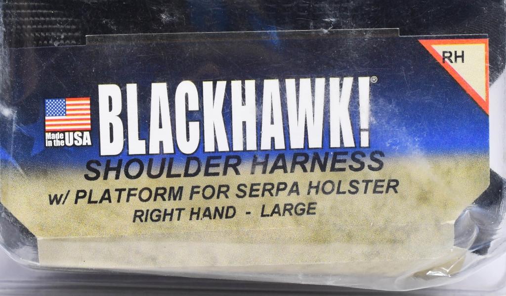 Serpa Shoulder Harness System LG RH Black