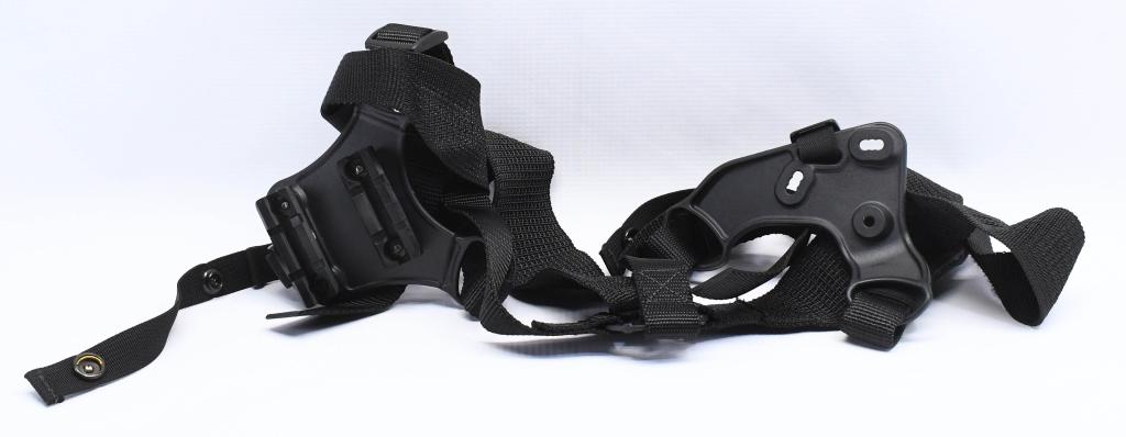 Serpa Shoulder Harness System LG RH Black