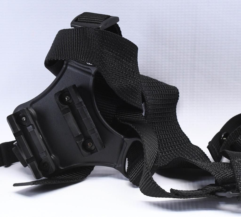 Serpa Shoulder Harness System LG RH Black