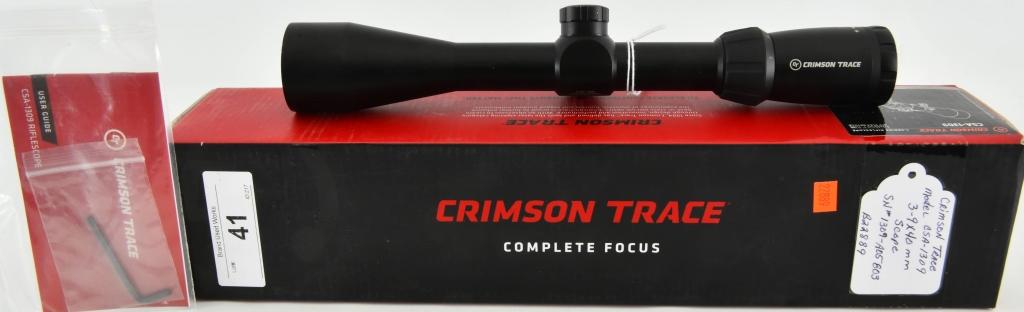 Crimson Trace 3-9x40 RifleScope Complete Focus