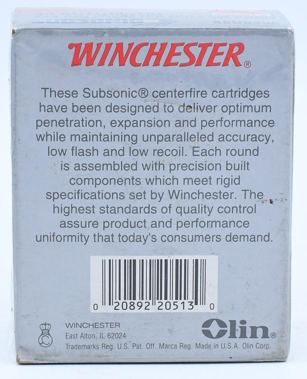 20 Rounds Of Winchester Super-X .45 Auto Ammo
