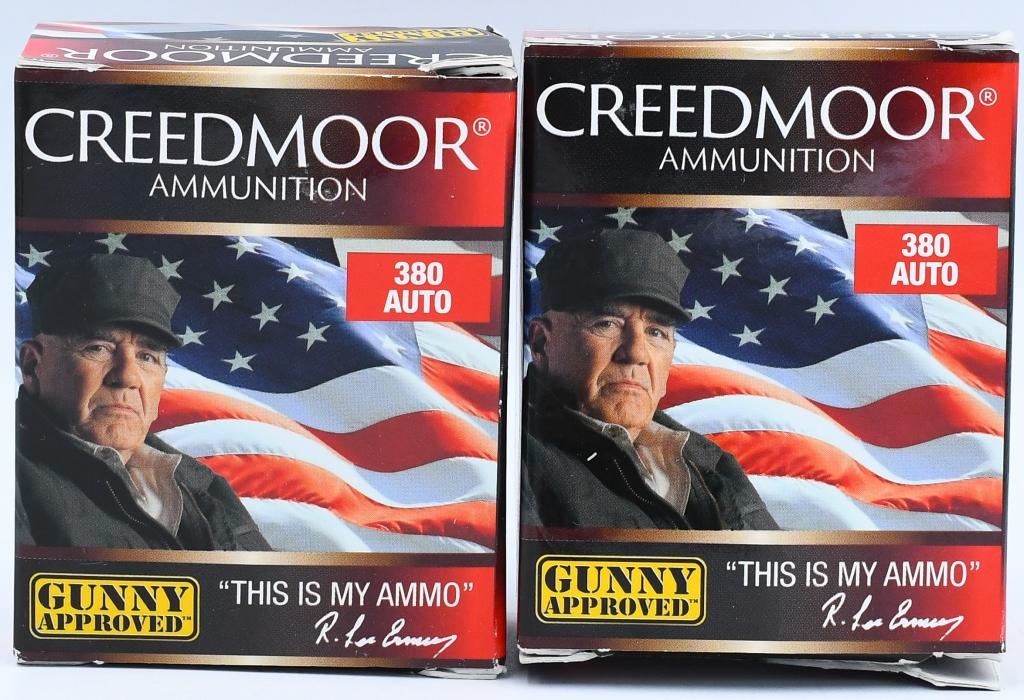 40 Rounds Of Creedmoor .380 Auto Ammunition