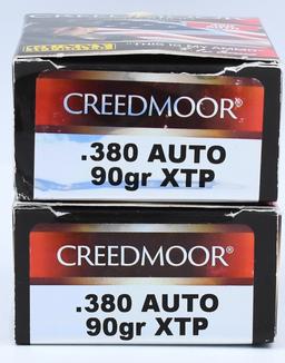 40 Rounds Of Creedmoor .380 Auto Ammunition