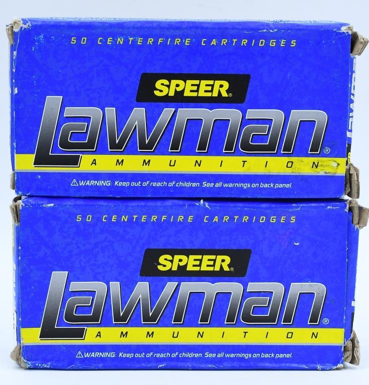 100 Rounds Of Speer Lawman .45 GAP Ammunition