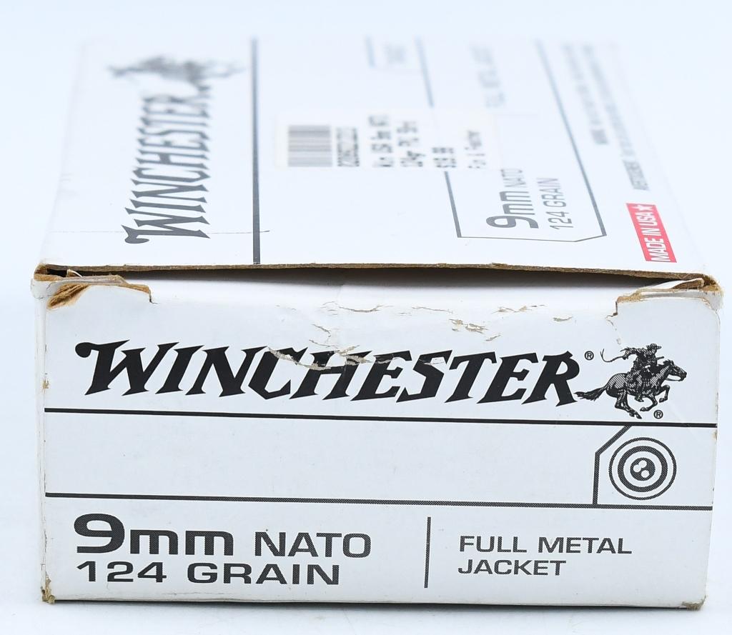 47 Rounds of Winchester 9mm Ammunition