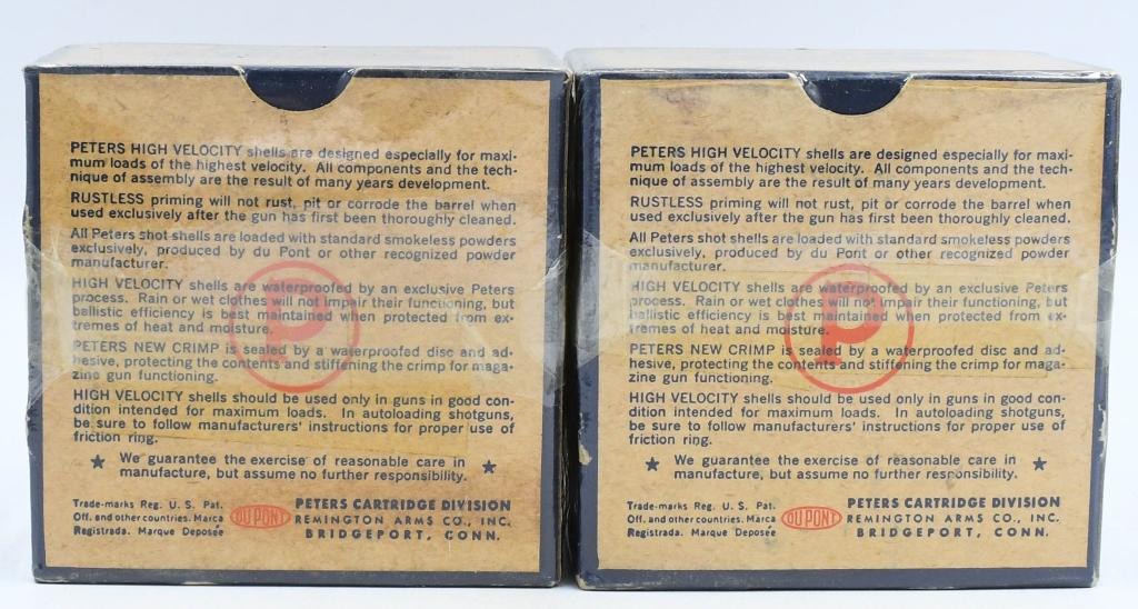 2 Collector Boxes of Peters 16 Ga Shotshells