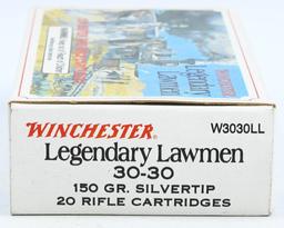 20 Rd Collector Box Of Winchester .30-30 Win Ammo