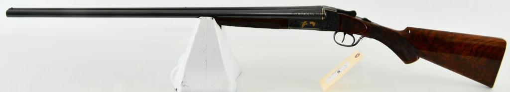 Highly Engraved Lefever Arms Ithaca SXS 20 Gauge