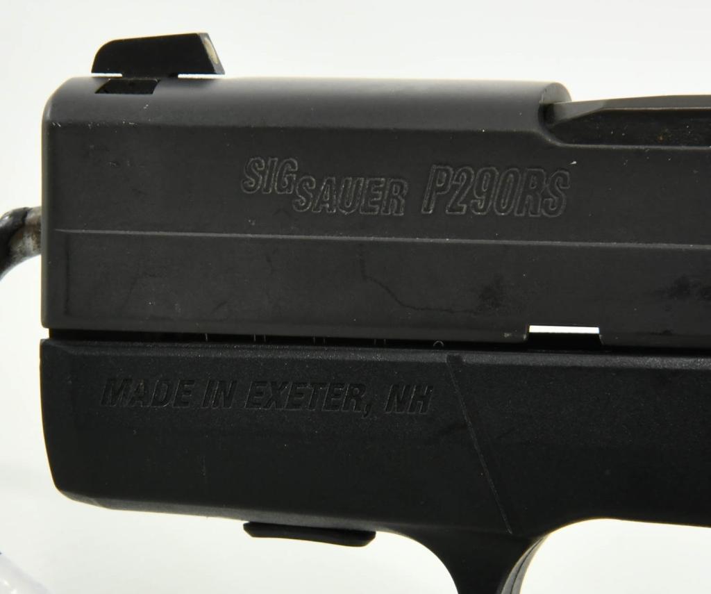 Sig Sauer P290 RS Micro Compact Pistol 9mm