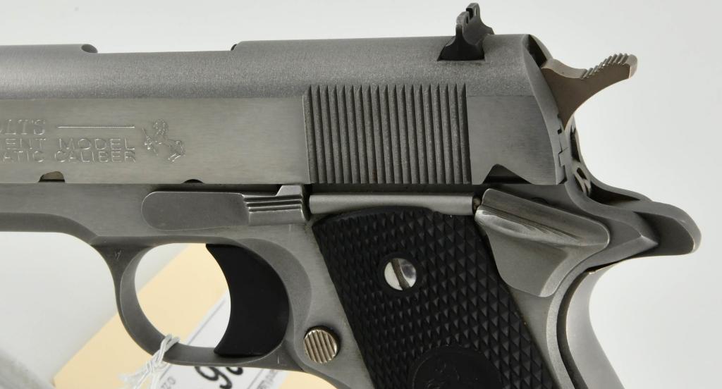 Colt Stainless Government Model 80 Series 1911 .45