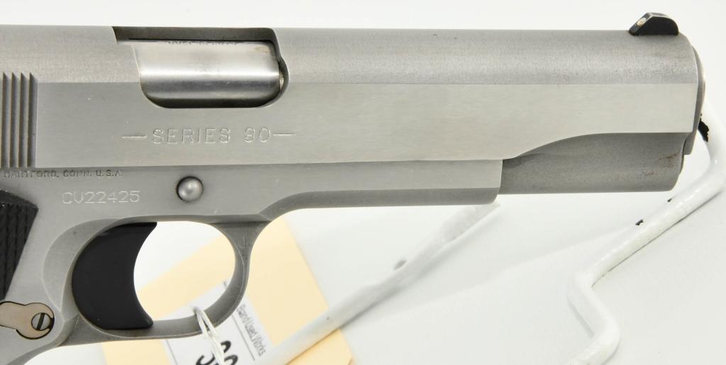 Colt Stainless Government Model 80 Series 1911 .45
