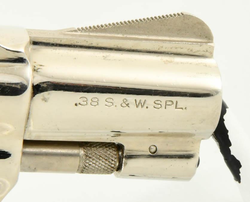 Smith & Wesson Model 36 Nickel .38 Special