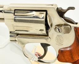 Smith & Wesson Model 36 Nickel .38 Special