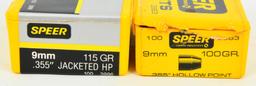 Approx 100 Ct of Speer 9mm Reloading Bullet Tips