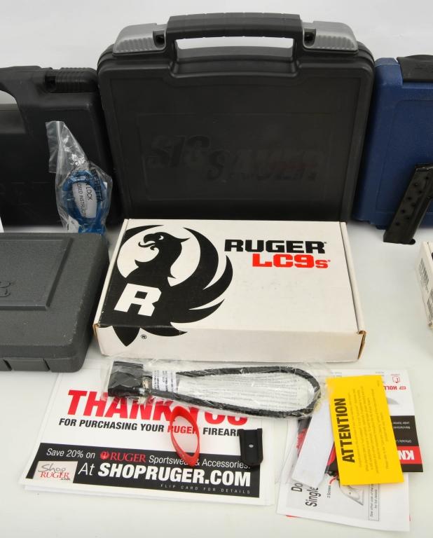 Size Various Handgun Factory Boxes & Hardcases