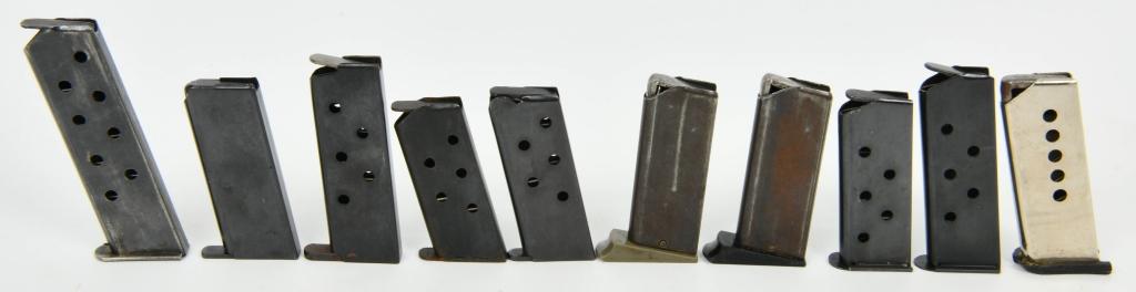 (10) assorted .25 auto Magazines