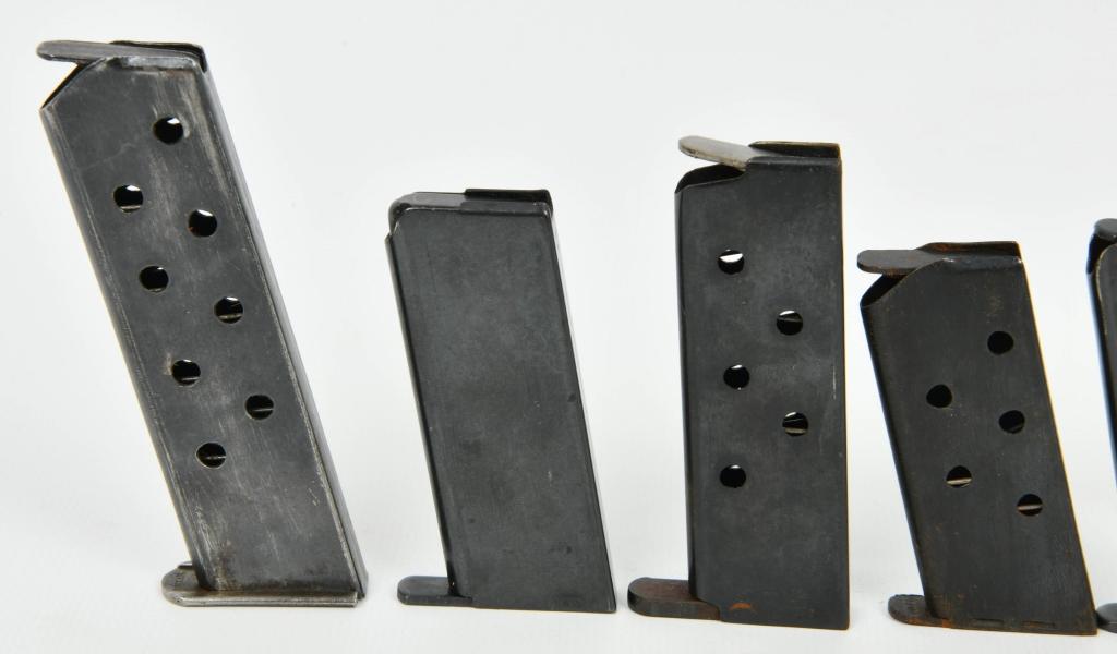(10) assorted .25 auto Magazines