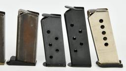 (10) assorted .25 auto Magazines
