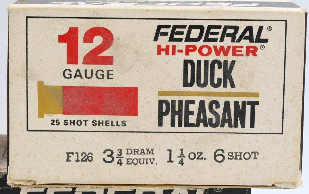 100 Rounds of Federal Hi Power 12 Ga Shotshells