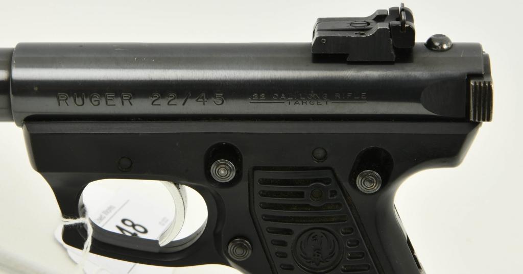 Ruger 22/45 Target Rimfire Semi Auto Pistol .22 LR
