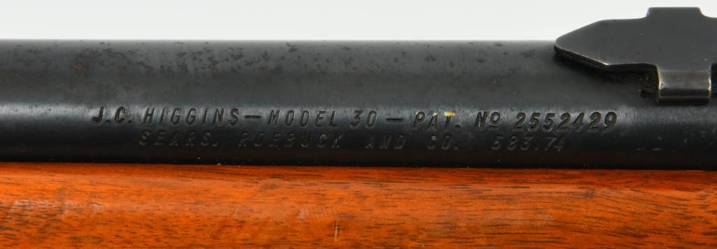 J.C. Higgins Model 30 Semi Auto Rifle .22 LR