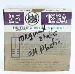25 Rounds of Herter's 12 Ga Shotshells